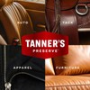 Tanner's Preserve Leather Cleaner, Cleans & Restores Finished Leather, Use