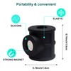 4 Pack Magnetic Pen Pencil Holder - Silicone Adjustable holder