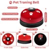 JIMEJV 2 Pack Dog Doorbells, Pet Training Bells for Go