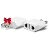 European to US Plug Adapter, Unidapt EU to US Adapters,
