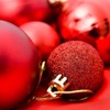 Christmas Ornament Ball Ornament, 40 mm, Red, 24 Pcs/Sphere Ball