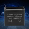 Tyenaza CBB61 Rectangular Black 24uF 450V AC 50/60Hz Starting Capacitor