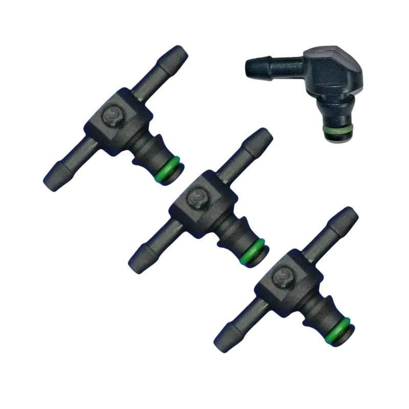4 x Common Rail Diesel Injector Leak Off Pipe Return