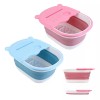 접이식 폴딩 족욕기 Xwc3+9gOB Foldable Foot Spa Massager