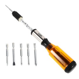ULTECHNOVO Semi Automatic Spiral Ratchet Screwdriver with Hand Pressing Mechanism for Effortless and Accurate Screw Adjustment Durable Construction