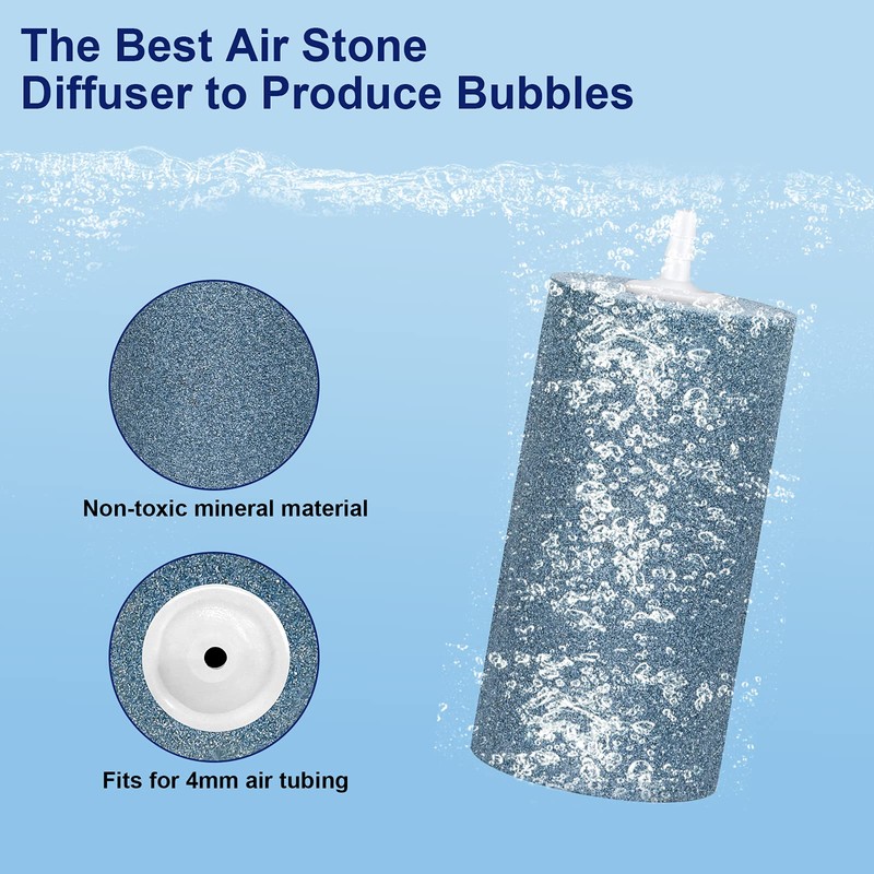 Simple Deluxe Large Air Stone Cylinder for Fish & Plant