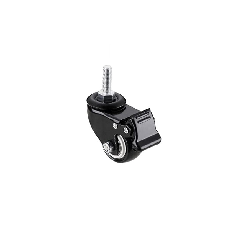 4Pcs 1.5 Inch Heavy Duty Caster Wheels Swivel Casters with