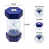 TeacherFav Kids 2 Minute Blue Sand Timer 16cm Sand Timer