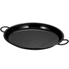 Nagao 913020 Paella Pot, Induction Compatible, Iron, Black Skin, 7.9