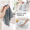 Kitinjoy Premium Kitchen Towels (16"x 28", 6 Pack), Large 100%