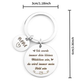 Papa Geschenk,Schlüsselanhänger Papa,Vatertagsgeschenk für Papa,Beste Geschenk für Papa Vatertags Geburtstag Weihnachten,Geschenk für Den Papa,Werdender Papa Geschenk,Die Besten Geschenke für Papa