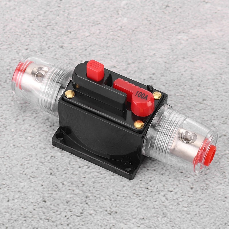 12-24V Car Audio Stereo Amplifier Reset Circuit Breaker Fuse Holder