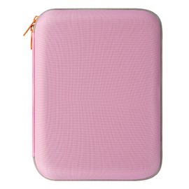 sarlar Card travel Case Compatible for Yoto mini Card Case, Soft Portable Folder with Zipper & 160 Pockets for Player. Binder Sleeve Holder for Travel (Pink)