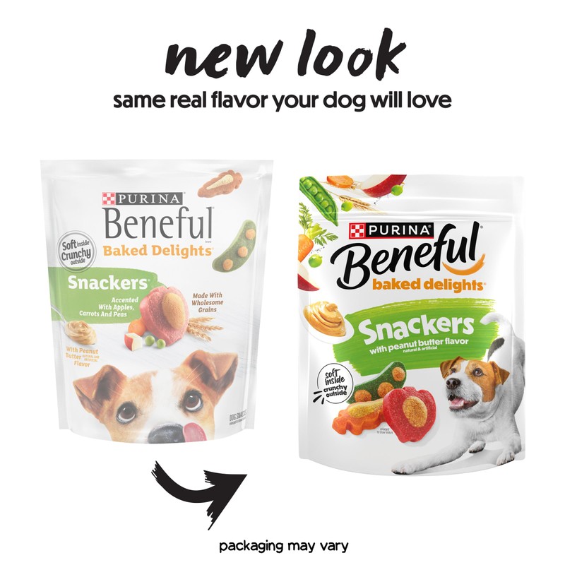 Purina Beneful Baked Delights Snackers Dog Treats, 36 OZ