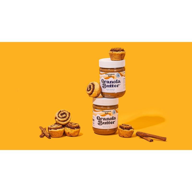 Oat Haus Cinnamon Roll Granola Butter - Sweet Flavor, Organic