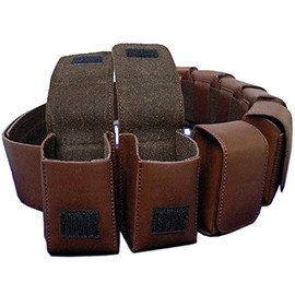 Boba Fett Belt + Pouches X 8 Costume Props Accessories Brown (Medium)