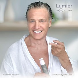 Lumier by Welden "Men" | Tratamiento en Gel | Hidratante Facial para Hombre | Ingredientes naturales | Revitalizante, Reafirmante y Nutre la piel