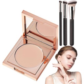 Colored Clay CC Undereye Corrector,2025 Nuevo Corrector de Color para Ojeras con Pincel,Conceal Hydrating Concealer, corrector de Ojos CC con Arcilla Coloreada para Mujeres (Light-Medium Peach)