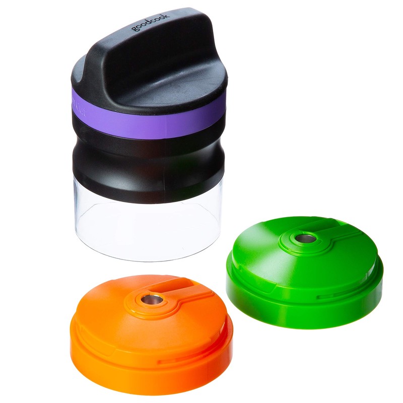 Good Cook 10807 Spiralizer Handheld Vegetable Slicer, 3 in 1