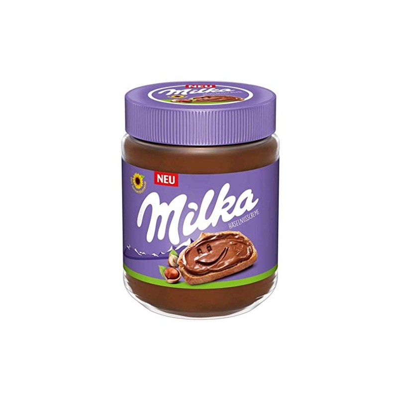 Milka Hazelnut Cream Spread - Glass Jar (350g / 12.35oz)
