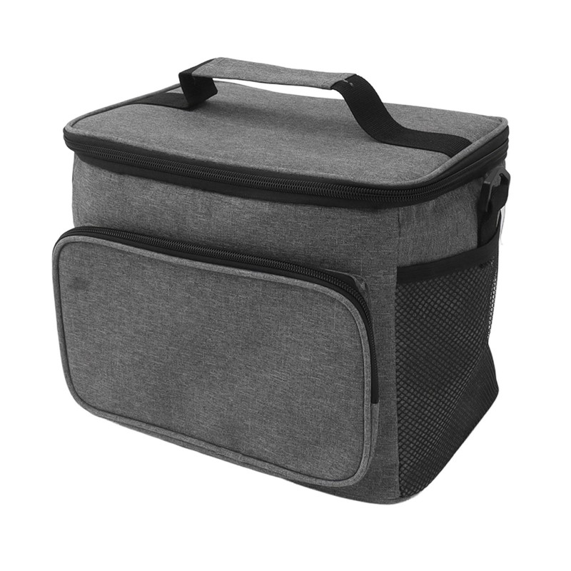 Lunch Bag 10L Collapsible Adjustable Strap Leakproof Portable Handle Insulated