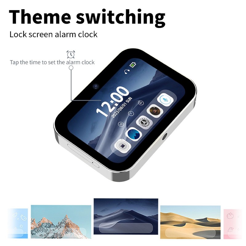 64MP 4K Digital Camera, 3" Full Touch Screen Compact Selfie