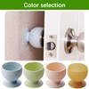 HEMIPLEGIA 3-Pack Silicone Doorknob Covers, Round Door Knob Protectors -