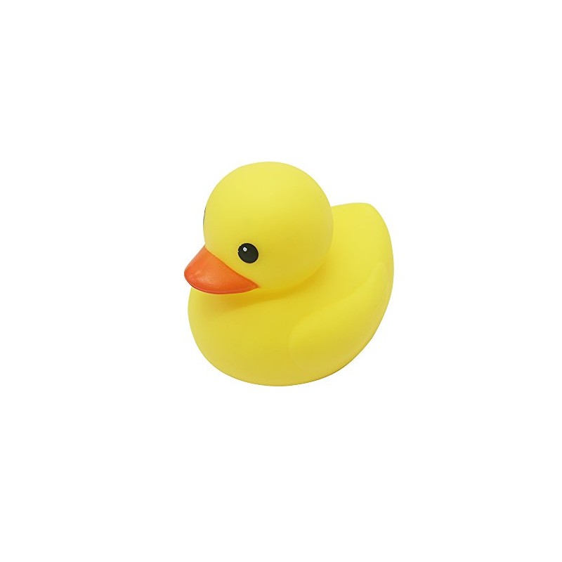MYLIFEUNIT 4 inch Yellow Rubber Bath Ducks for Child