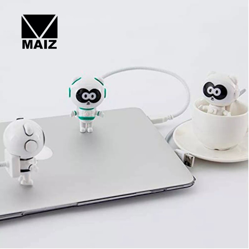 Maíz Lampara Led Panda Astronauta Conexión Usb Flexible Led-044