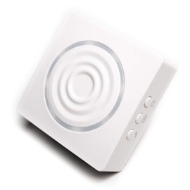 Indoor Siren Pluggable to Power Sends Sound and Light Acoustic Alarm for Use as Independent or Additional Siren High Frequency Signal and Easy Installation