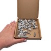 Pack of 30 Metal Roofing Screws Torx 4.8 x 35