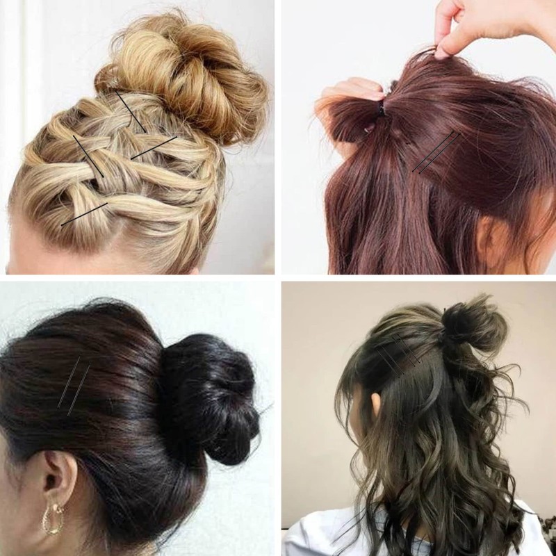 100 Pcs Bobby Pins, 5CM Long Hair Grips for Women