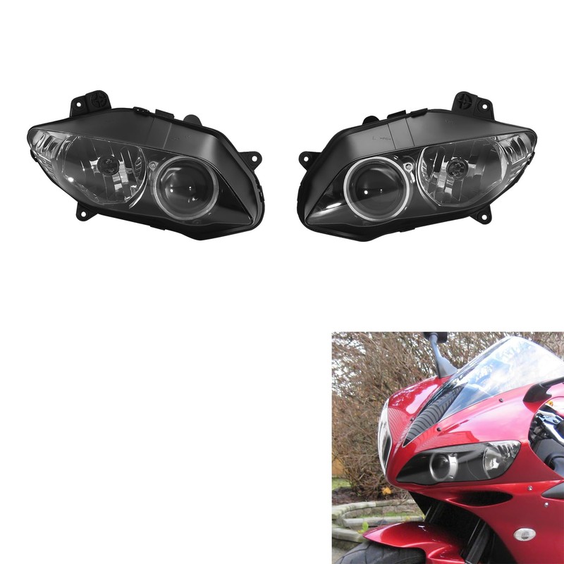 TCMT Headlight Lamp Fairing Assembly Fit For Yamaha YZF R1