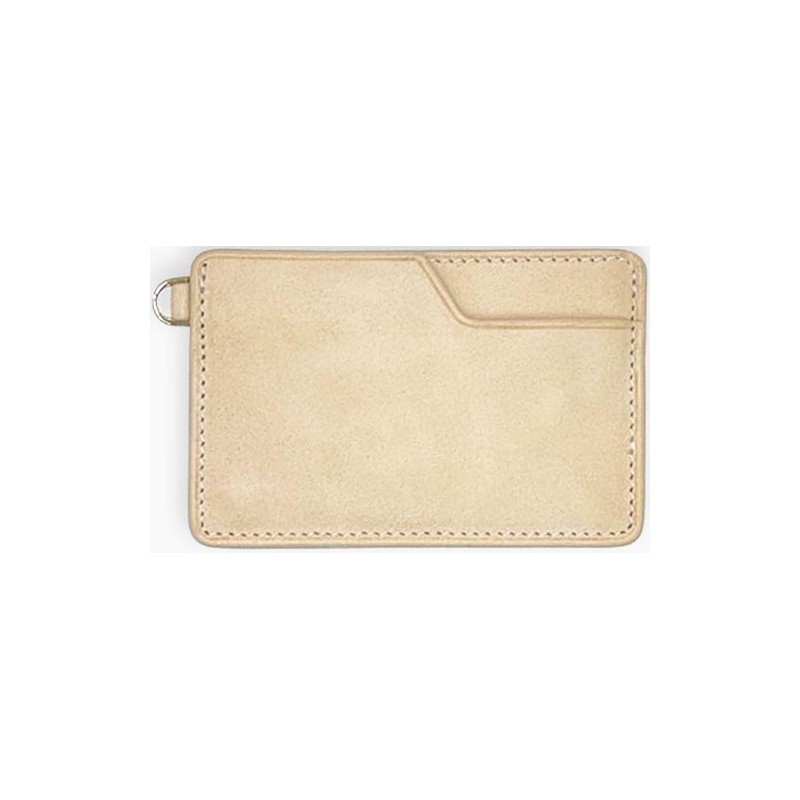 Creed 335C125#20 Pass Case, Passport Case, Tannin, Cowhide Leather, Beige,