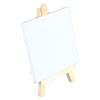 10Pcs Mini Easel Stand 5.9in High 3.1in Wide Adjustable Slope