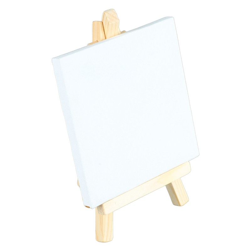 10Pcs Mini Easel Stand 5.9in High 3.1in Wide Adjustable Slope