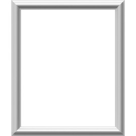 Ekena Millwork PNL20X24AS-01-CASE-2 Ashford Molded Classic Wainscot Wall Panel, 20"W x 24"H x 1/2"P, Factory Primed White, 2 Count