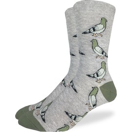 Good Luck Sock Men's Pigeon Socks, Big & Tall, Shoe Size 13-17