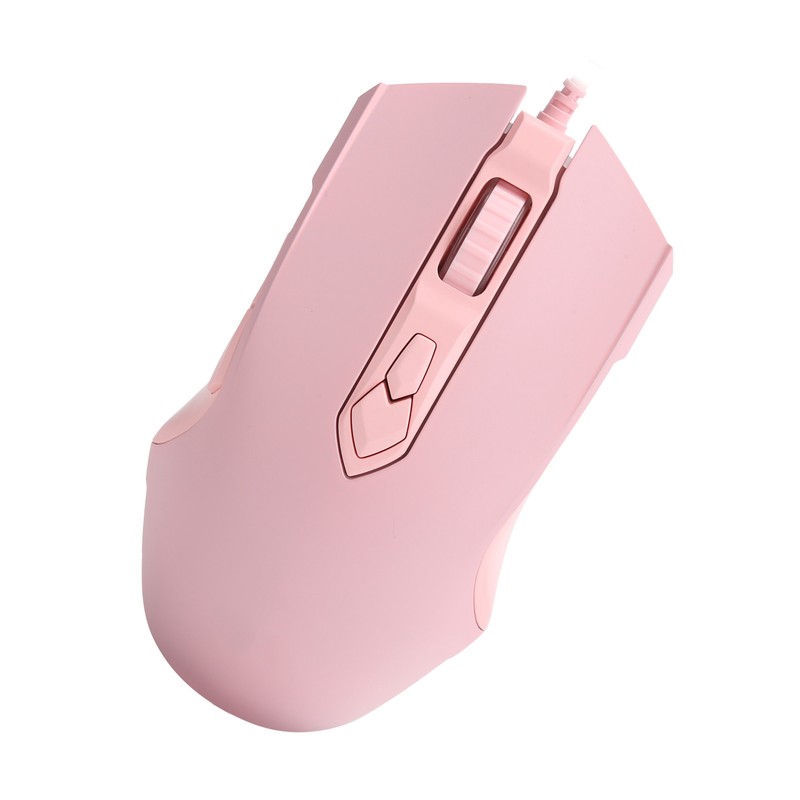 AJAZZ Wired Mouse 7 Keys 7‑Speed DPI Adjustable RGB Streamer