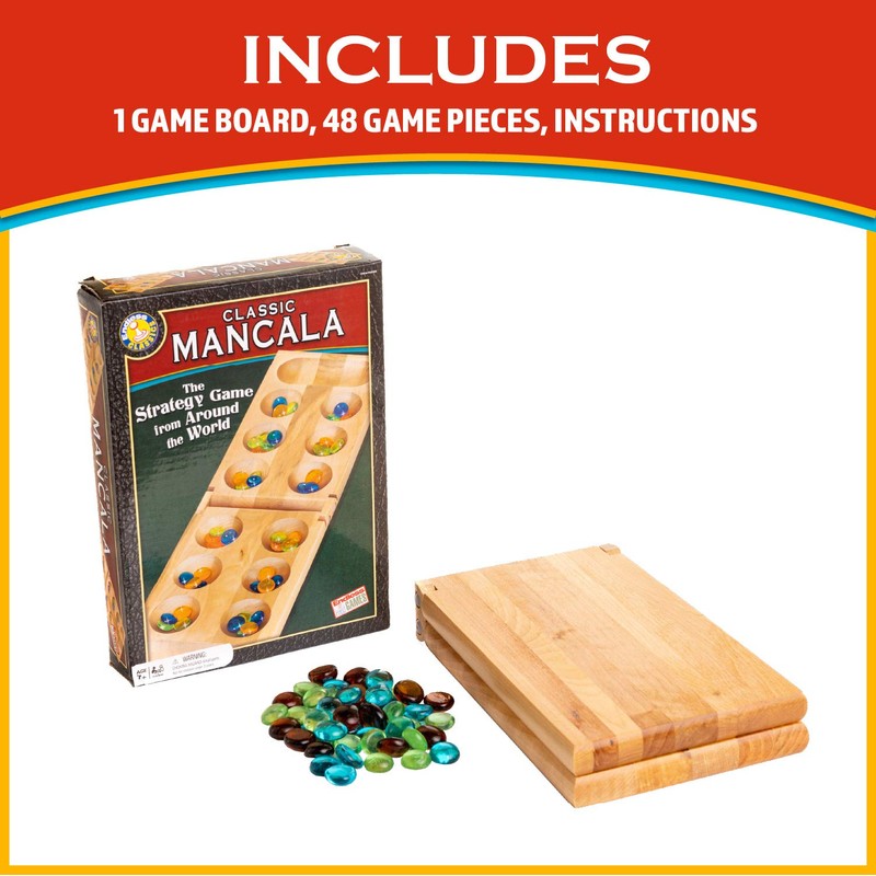 Classic Mancala - Fun Board Game for Friends and Family