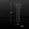 Gundam Model Building Line Ruler + 3 Pins DIY Model