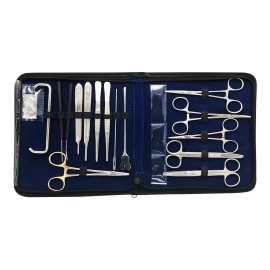 Hergom Premium Estuche De Diseccion 16 Pzas Acero Inoxidable Hergom Premium