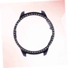 DOITOOL Rhinestone Drop Resistance Watch Protective Case Hollow Out Design