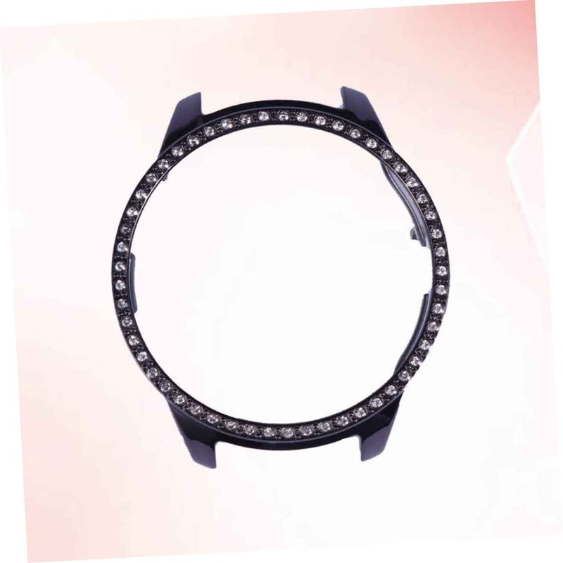 DOITOOL Rhinestone Drop Resistance Watch Protective Case Hollow Out Design