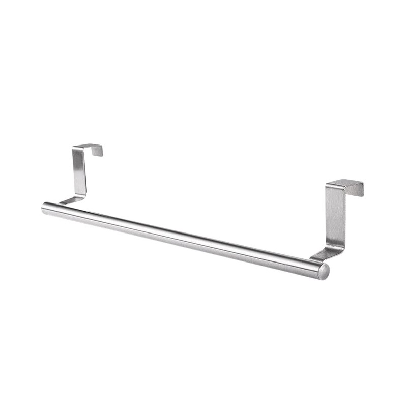 Dependable Industries Over The Cabinet Towel Bar Stainless Steel Mounts
