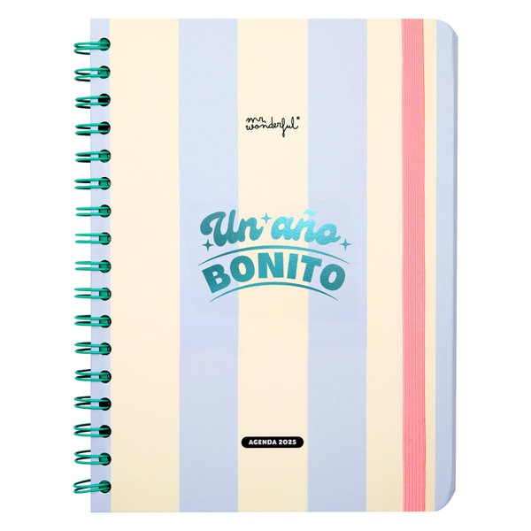 Mr. Wonderful Wonder 2025 Week to View Diary - A