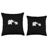 Origami Elephants Animal Trainer Throw Pillow