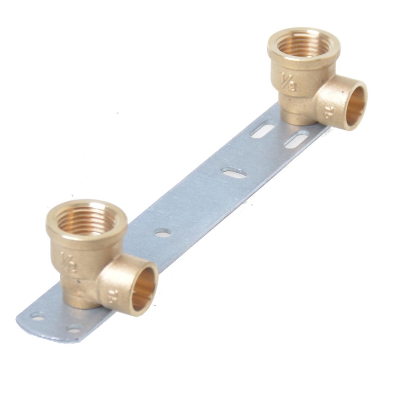 Aqbau Mounting Unit, Mounting Plate, Wall Plate for Bathroom Taps,