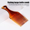 4 Pieces Combs, Anti-Static Comb, Retro Comb, Wide Toothed Comb