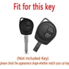 TECART Soft TPU Motorcycle Key Fob Fit for Suzuki Swift